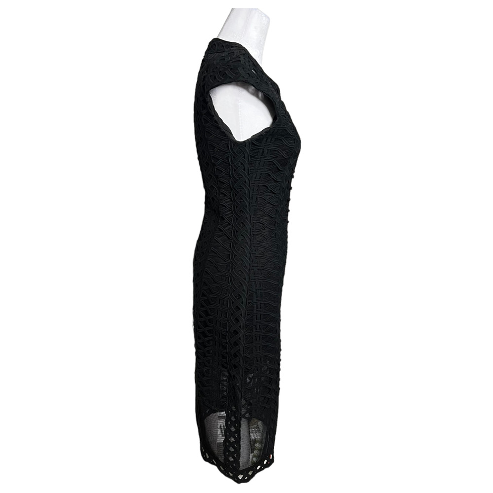Jonathan Simkhai Cap Sleeve Tread-Lace Dress - Picture 7 of 14
